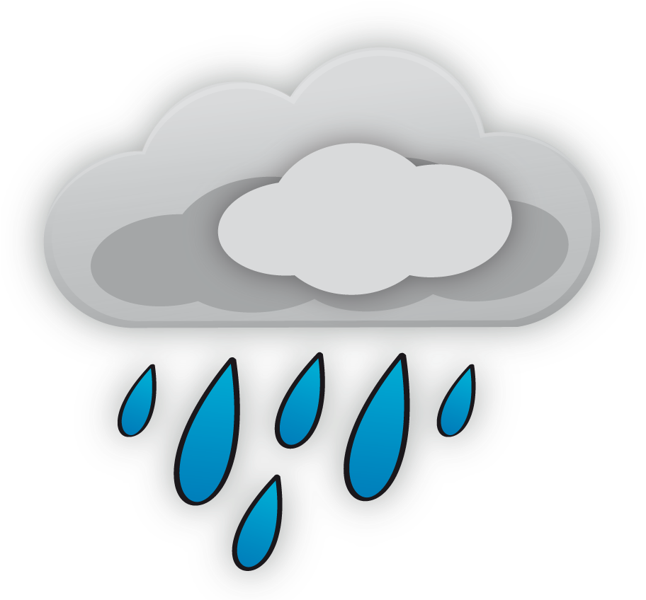 Rain - Illustration Clipart (1024x1024), Png Download