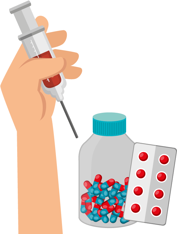 Hormone Therapy - Illustration Clipart (833x833), Png Download