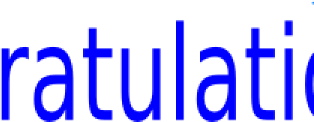 Congratulations Clipart Animated Congratulations Clipart - Oval - Png Download (1024x1024), Png Download