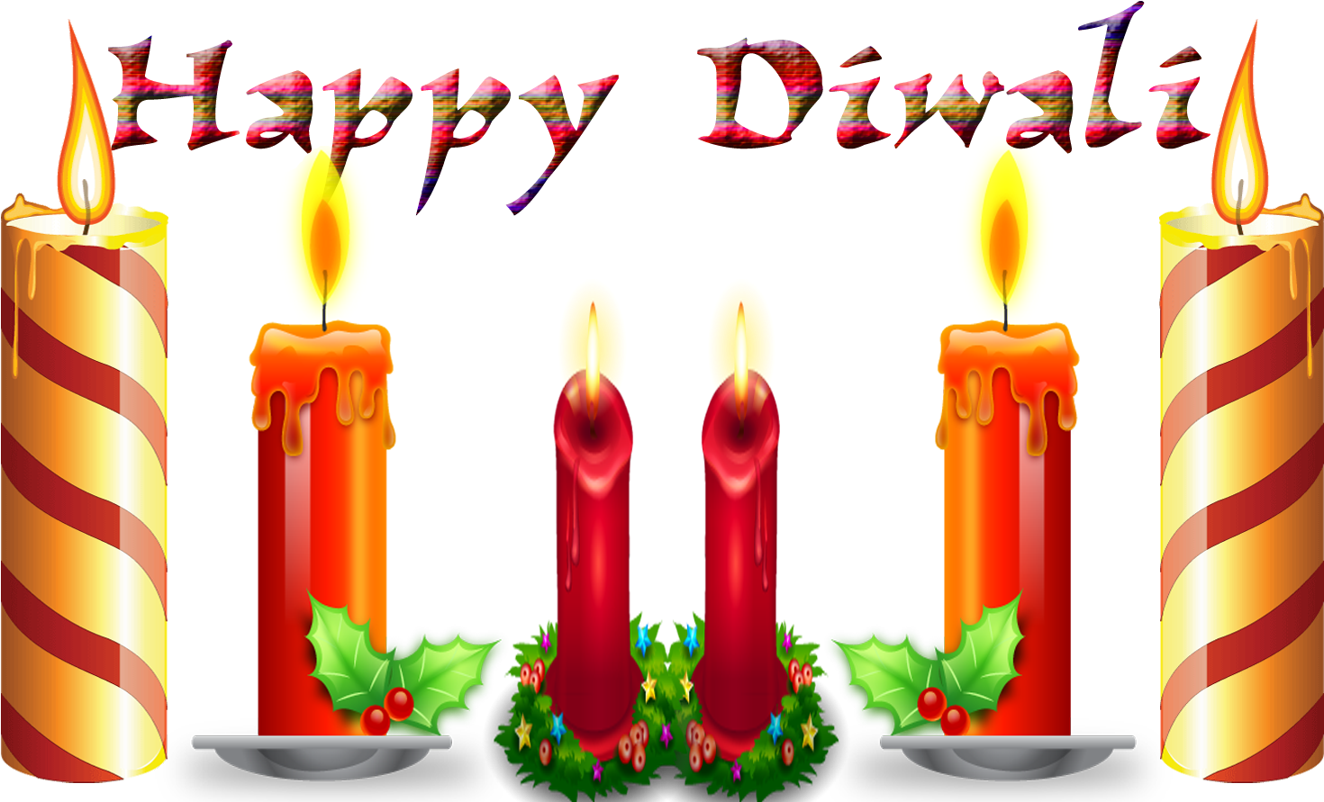 New Great Diwali Wishes Dussehra Png - Candle Icon Clipart (1500x900), Png Download