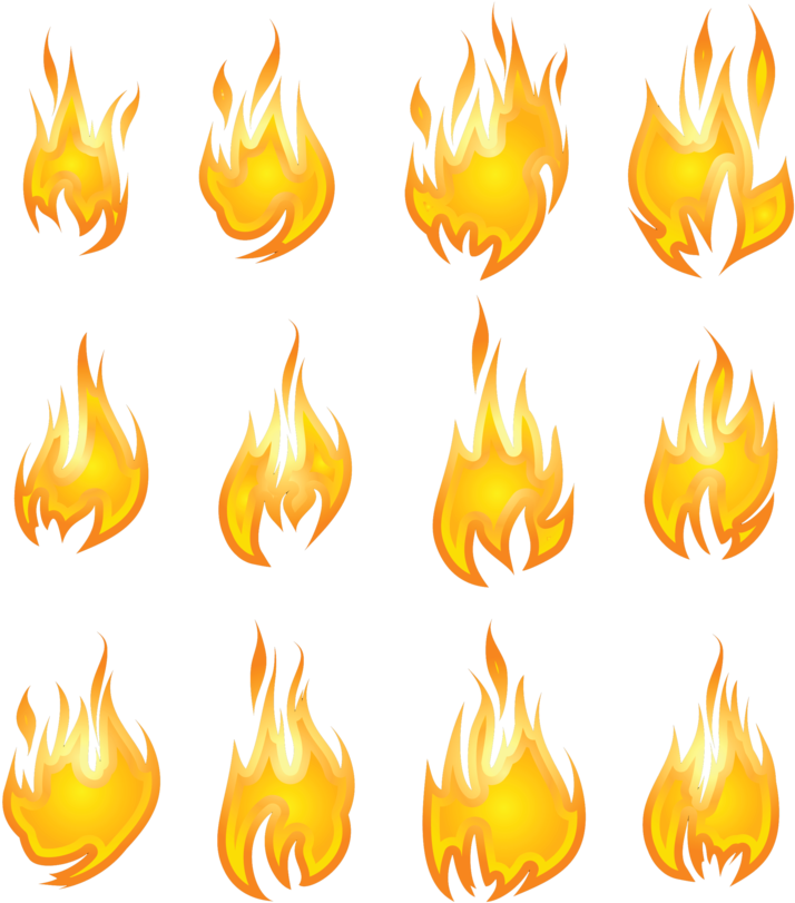 Fire Png Image, Download Png Image With Transparent - Flame Drawing Png Clipart (800x867), Png Download