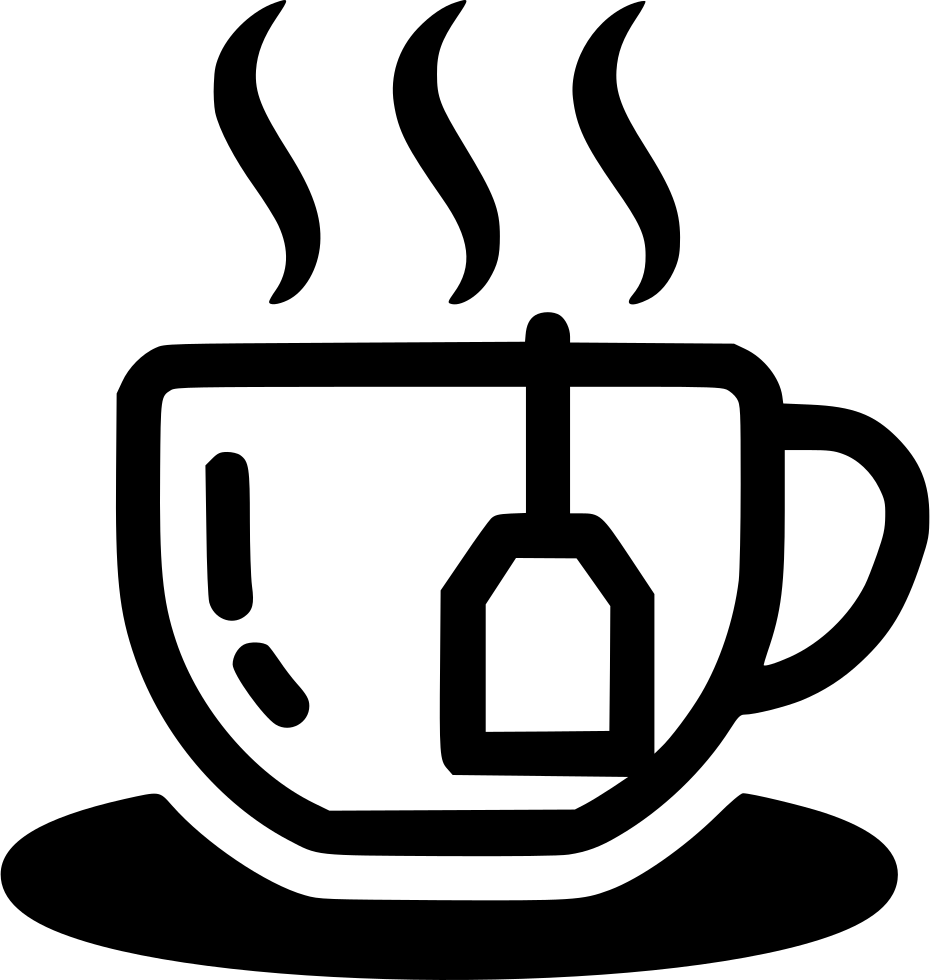 Tea Cup Hot Comments - Emblem Clipart (930x980), Png Download