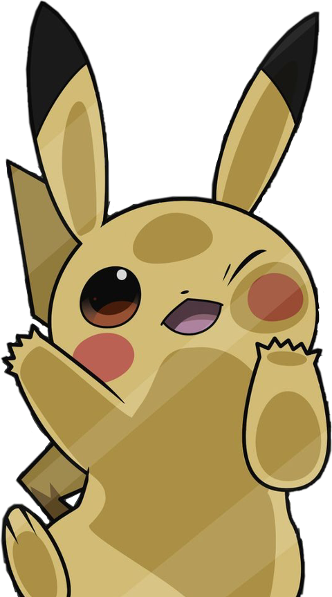 Pikachu Glass Clipart (480x863), Png Download