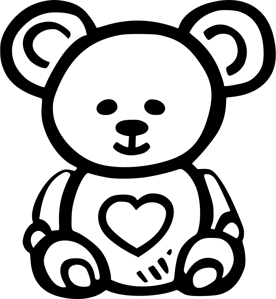 Teddy Bear Comments - Cartoon Clipart (904x980), Png Download