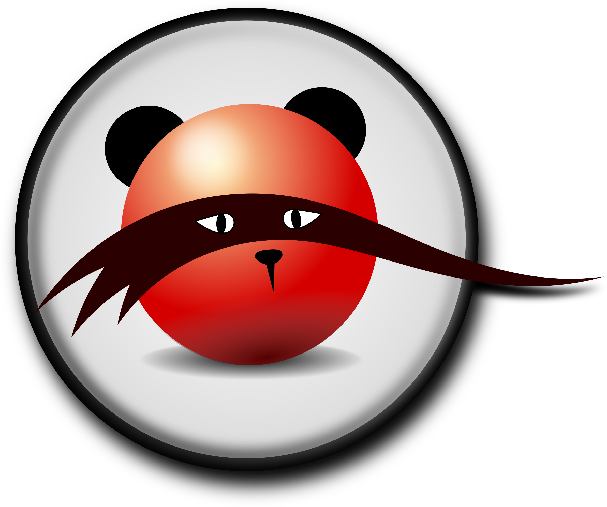 This Free Icons Png Design Of Bear Icon Clipart (2400x1994), Png Download