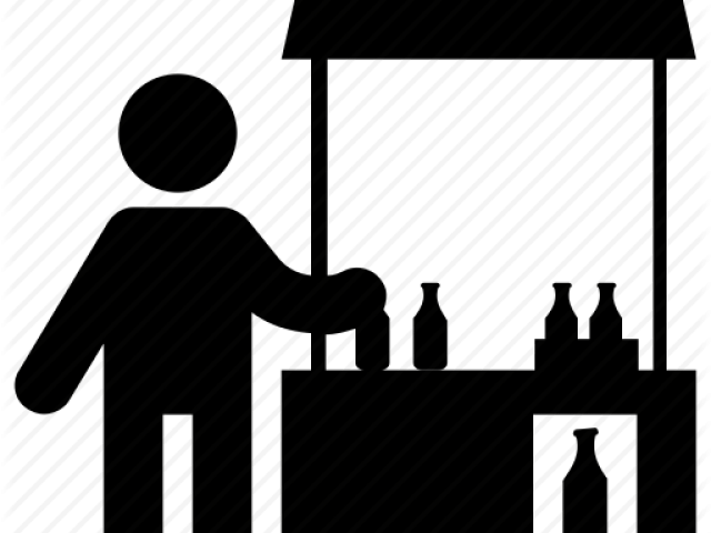 Stands Clipart Food Booth - Illustration - Png Download (640x480), Png Download