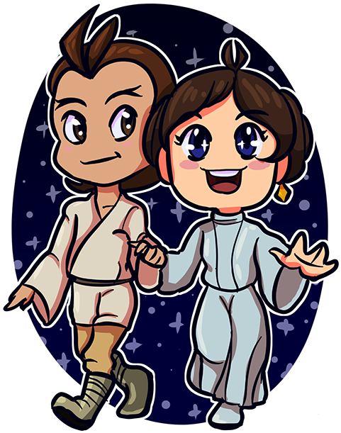 Star Wars The Last Jedi Clipart - Cartoon - Png Download (500x640), Png Download