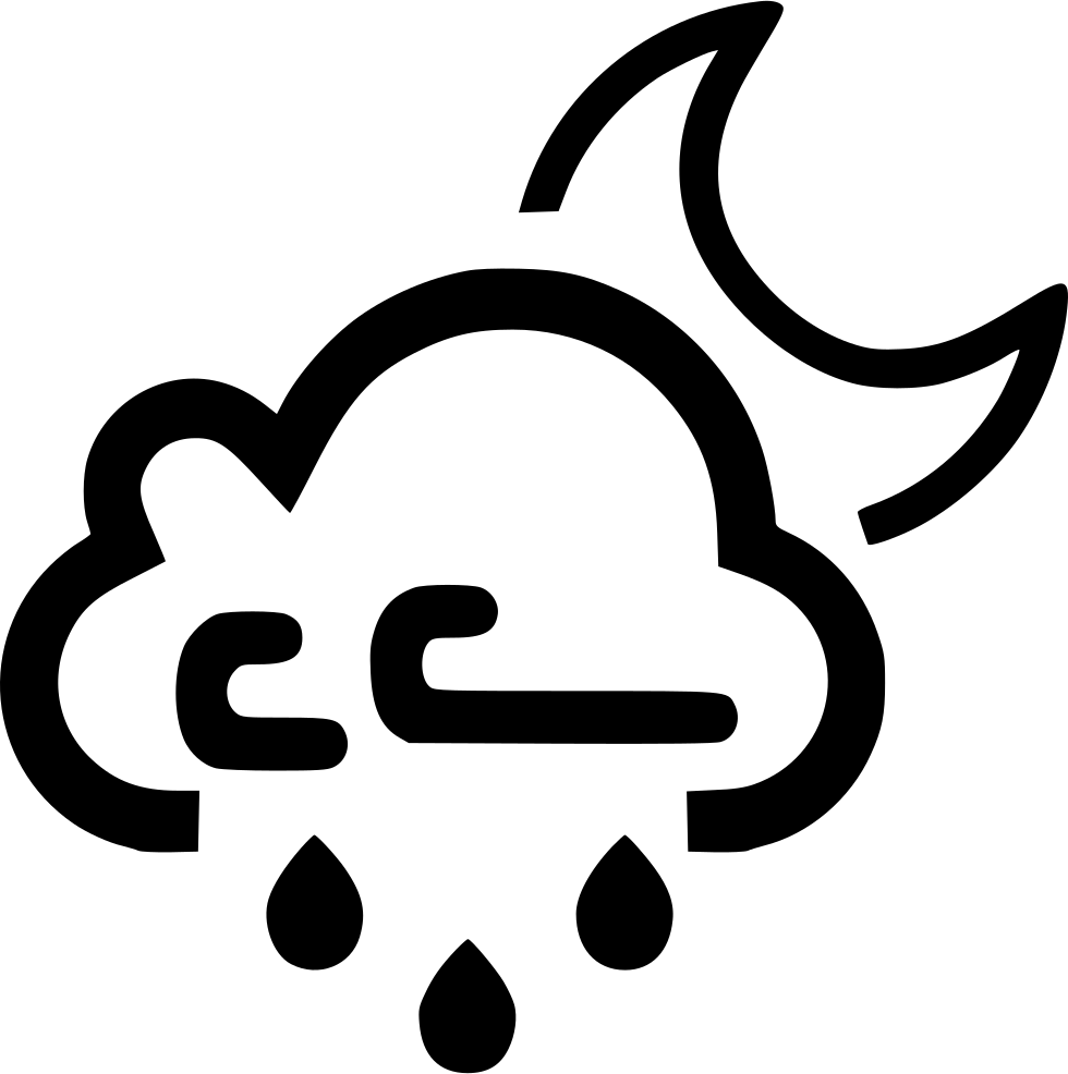 Clipart Rain Windy - Wind And Snow Icon - Png Download - Full Size ...