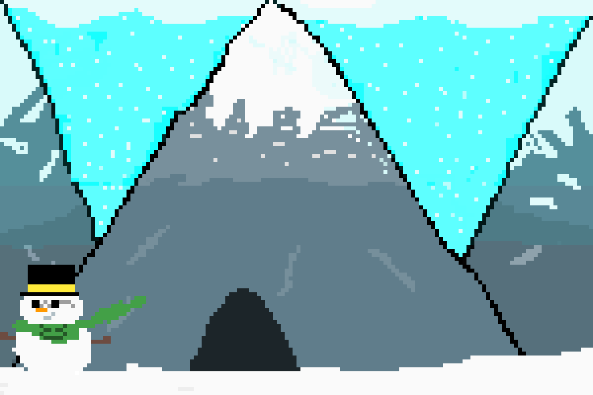 Snowy Mountains Clipart (1200x800), Png Download