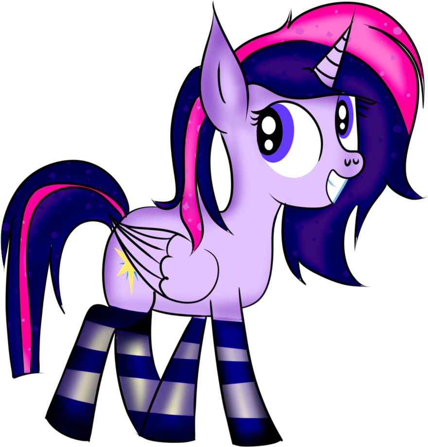 Alicorn, Alicorn Oc, Artist - Cartoon Clipart (945x1024), Png Download