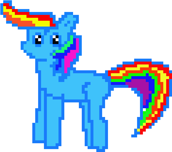 Rainbow Dash Clipart (670x550), Png Download