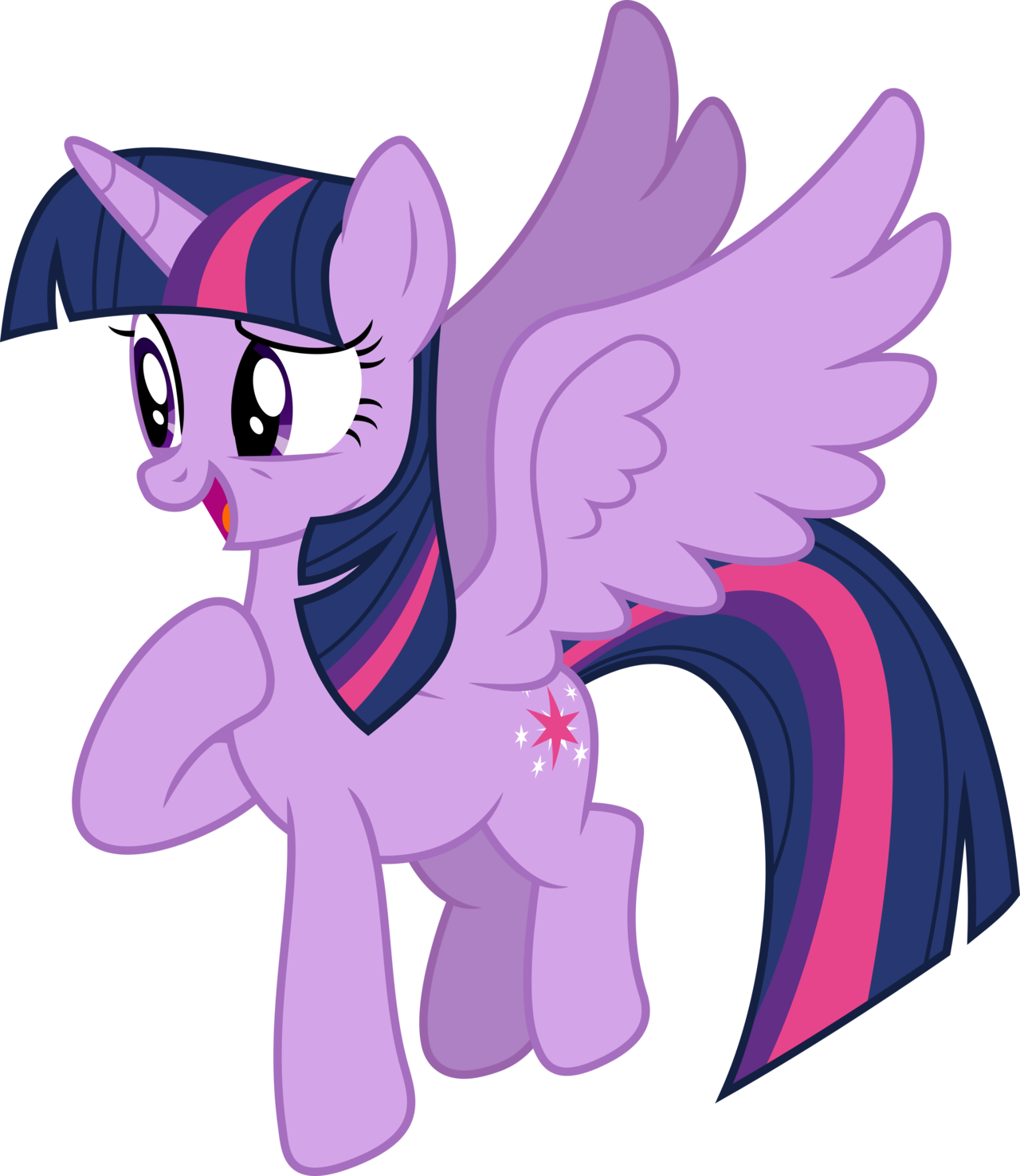 Twilight Sparkle Clipart (1280x1476), Png Download