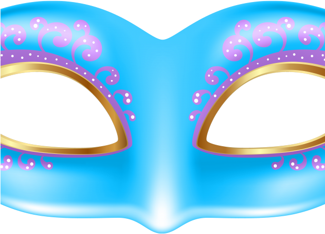 Carnival Mask Clipart Pink - Png Download (640x480), Png Download
