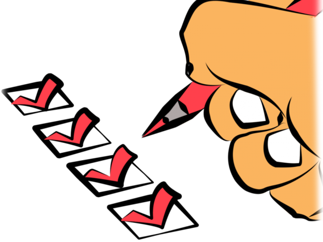 Jobs Clipart Checklist - Checklist Clipart - Png Download (640x480), Png Download