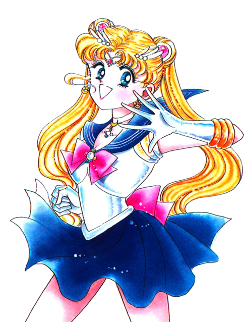 Manga Clip Art - Sailor Moon Usagi Manga - Png Download (500x637), Png Download