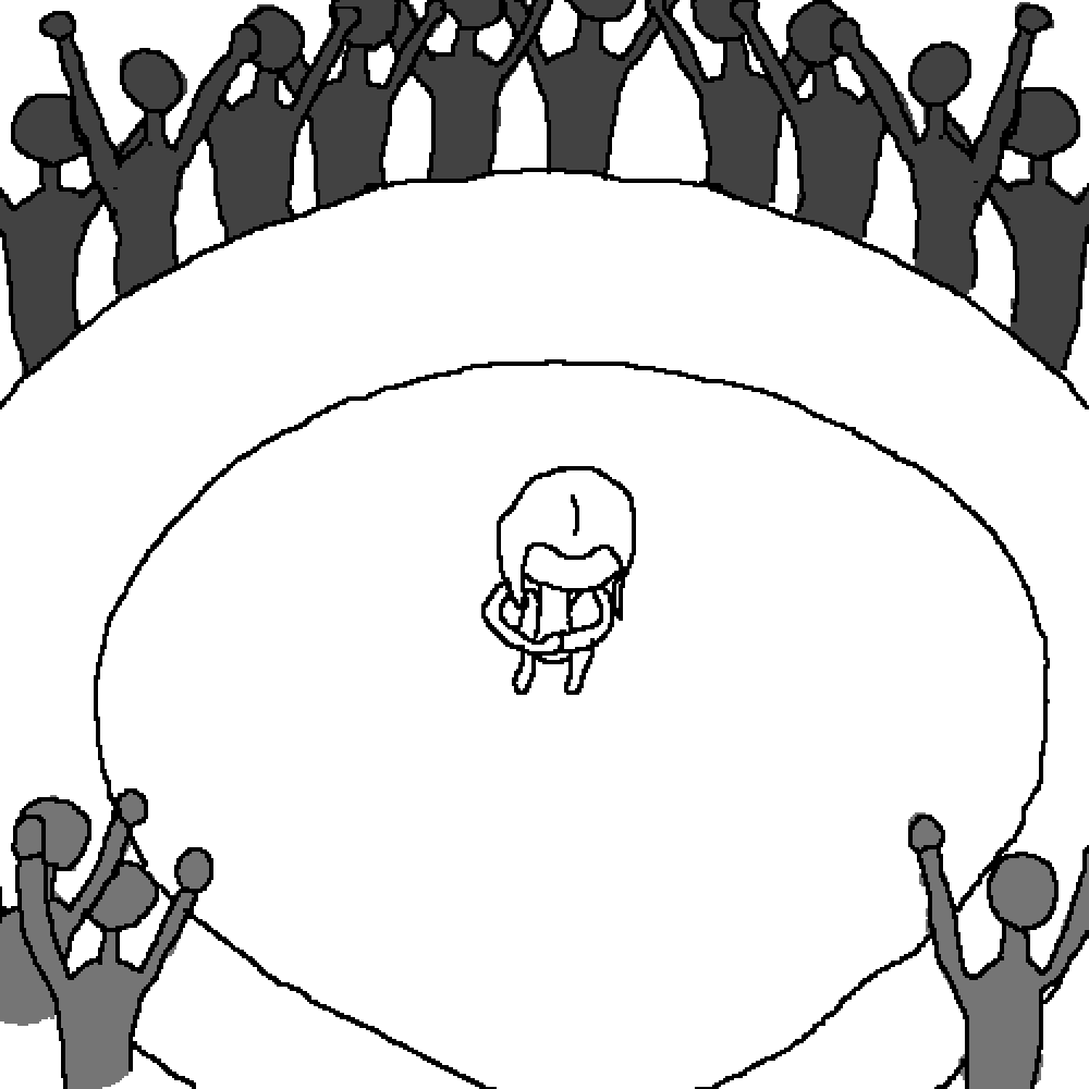 P This Isnt Very Good But Eh Well - Cartoon Clipart (1000x1000), Png Download