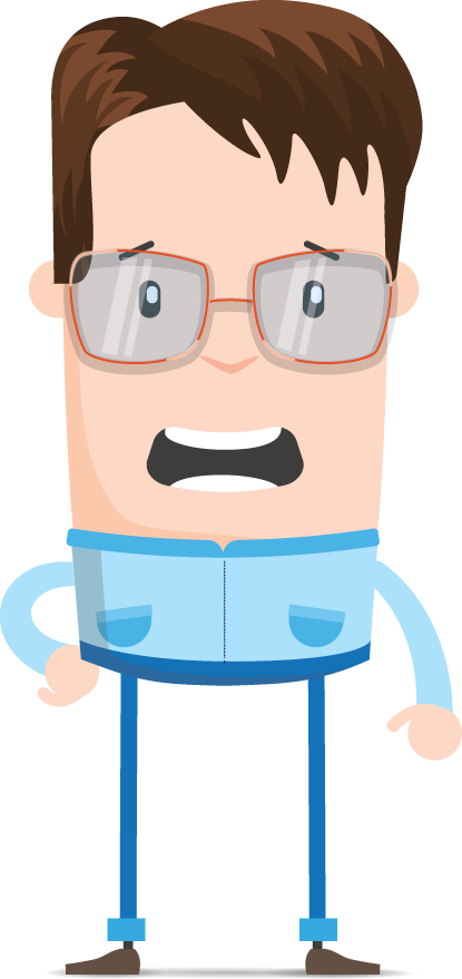 O Assédio Tem Como Objetivo Provocar O Desconforto - Cartoon Clipart (415x879), Png Download