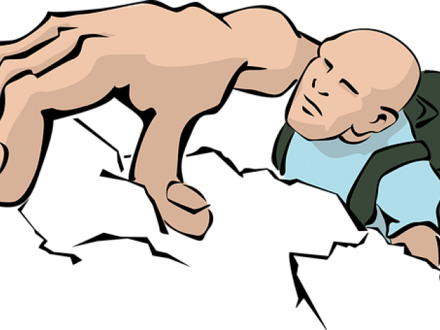 Climbing Clipart Female Mountain Climber - Rock Climbing - Png Download (640x480), Png Download