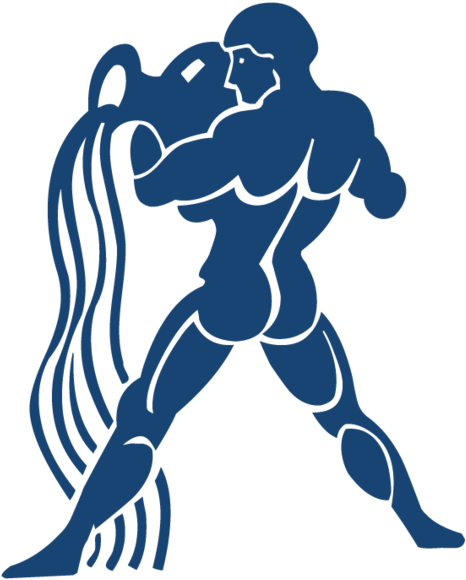 Horoscope Aquarius Sign Clipart - Aquarius Zodiac Sign Png Transparent Png (800x800), Png Download
