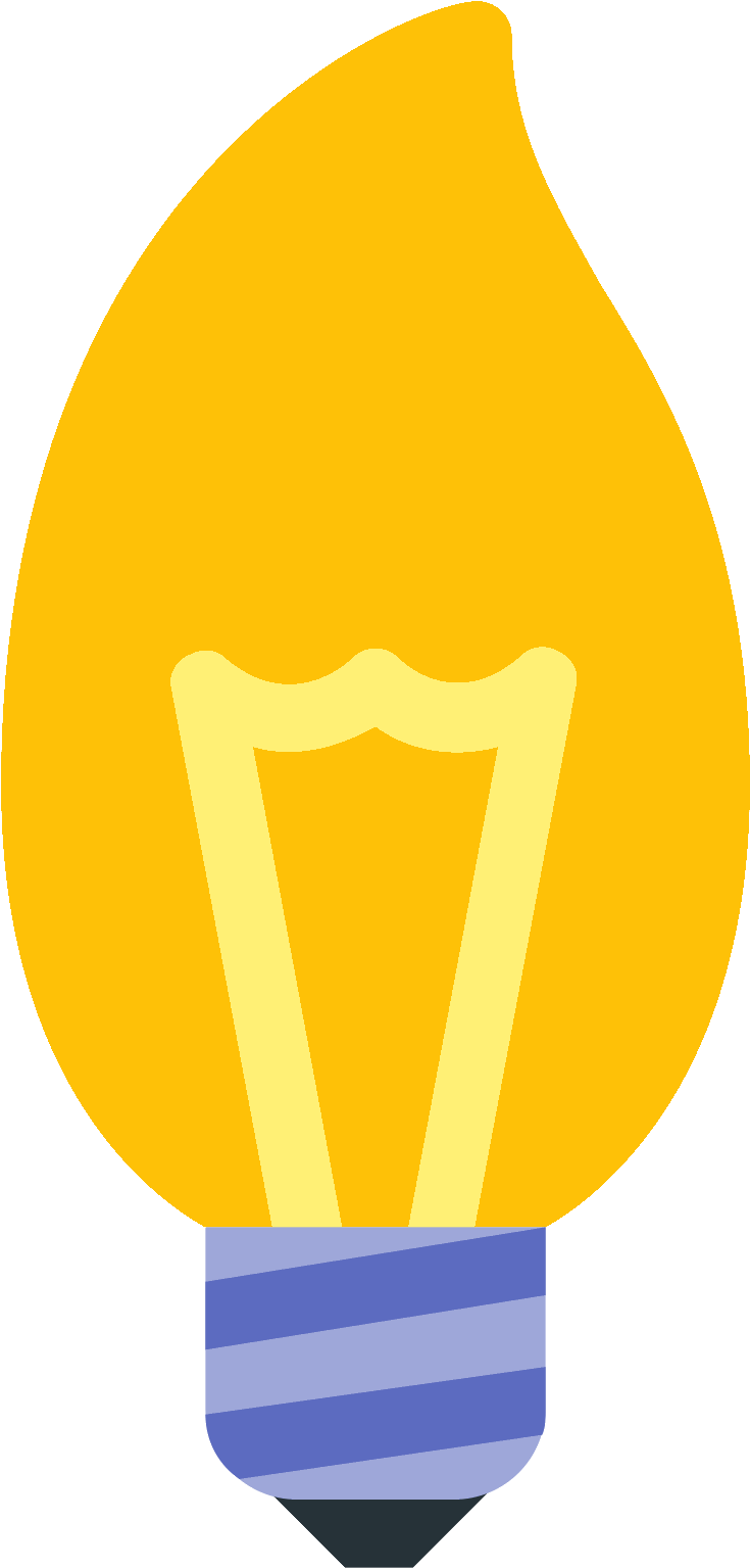 Żarówka Świecowa Icon Clipart (1600x1600), Png Download