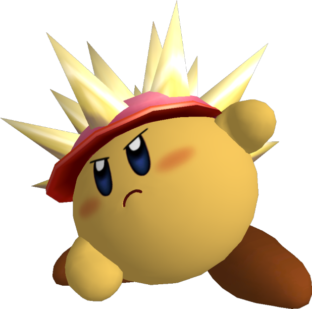 Download Zip Archive - Needle Kirby Png Clipart (750x650), Png Download