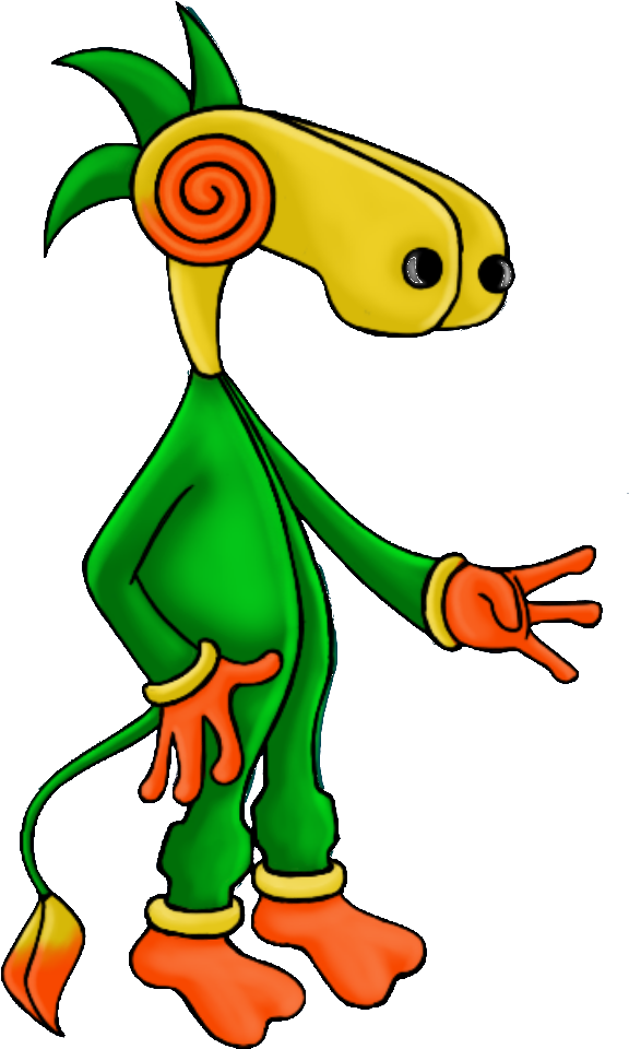 Plant Virus - Cartoon Clipart (800x1280), Png Download