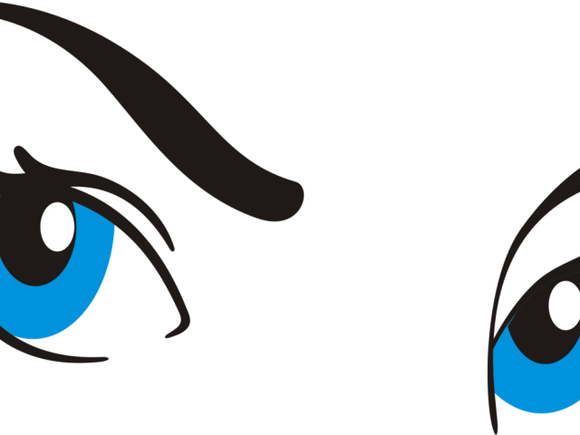 Blue Eyes Clipart Eye Pupil - Png Download (640x480), Png Download