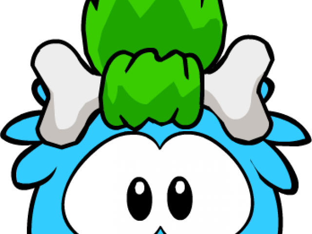 Club Clipart Stone Age - Puffle Club Penguin - Png Download (640x480), Png Download