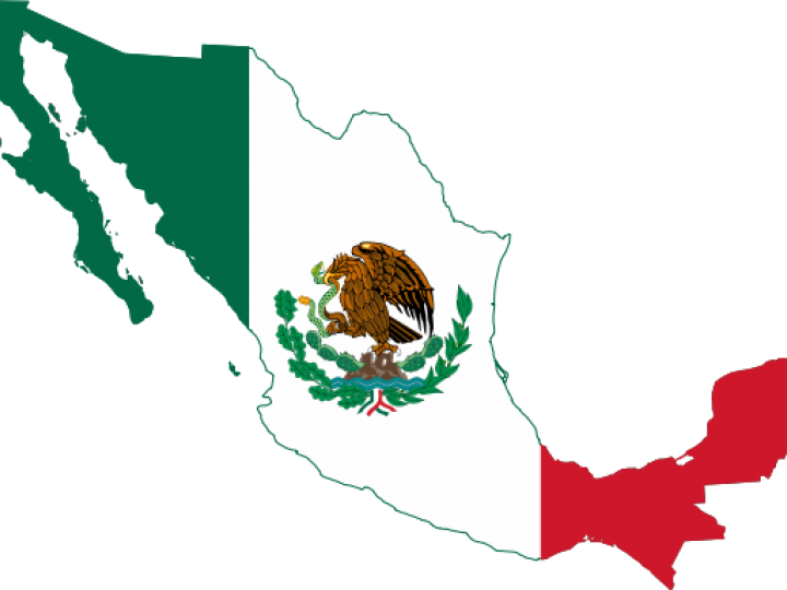 Download Bandera De Mexico Png Clipart 3442680 Pinclipart