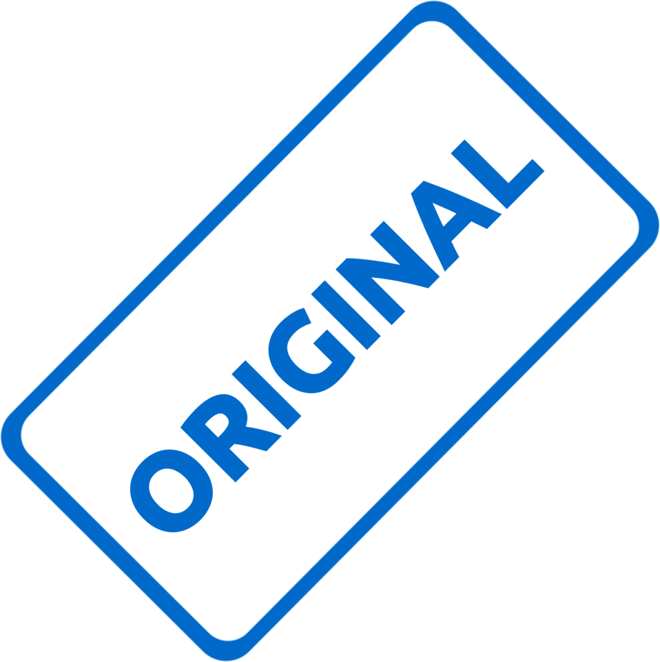 Original Business Stamp - Original Clipart - Png Download (958x960), Png Download