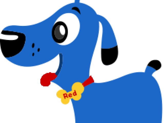 Sydney Clipart Dog - Blue Dog Clipart - Png Download (640x480), Png Download