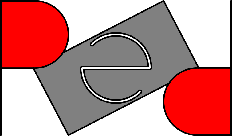 Red, A Logo For A Project I'm Working On Clipart (755x445), Png Download