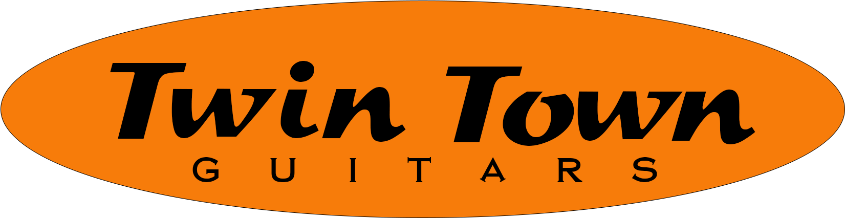 Twin Town Guitars Clipart (1678x466), Png Download