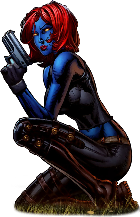 Mystique Marvel Clipart (481x747), Png Download