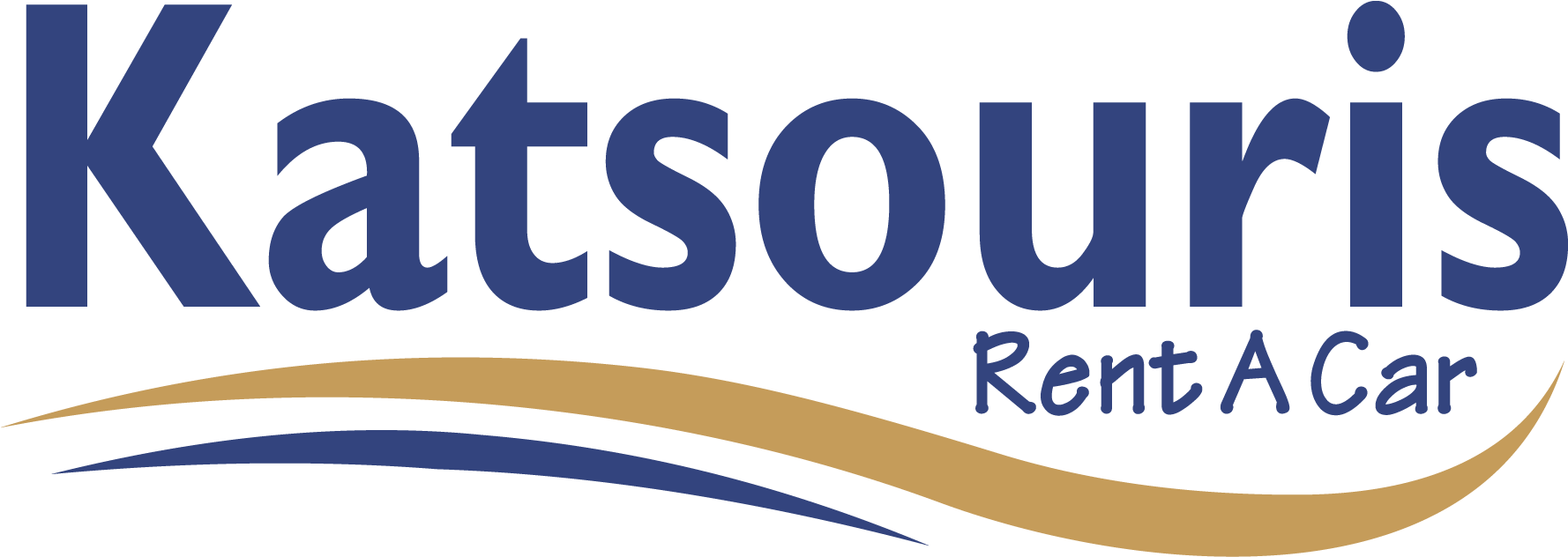 Katsouris Rent A Car Logo - Graphic Design Clipart (1777x694), Png Download