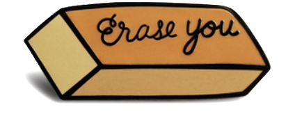 Erase You Clipart (600x600), Png Download