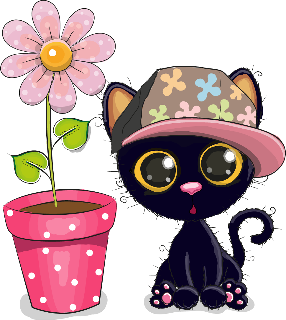 Imagens Em Png - Цветок В Горшке Рисунок Пнг Clipart (970x1085), Png Download