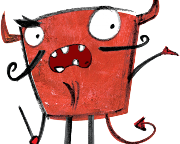 Hell Clipart Devil Child - Cartoon - Png Download (640x480), Png Download