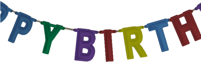 Sign Clipart Happy Birthday - Smile - Png Download (640x480), Png Download