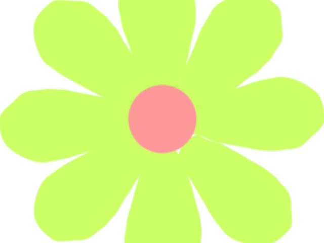 Orange Flower Clipart Birthday - Illustration - Png Download (640x480), Png Download