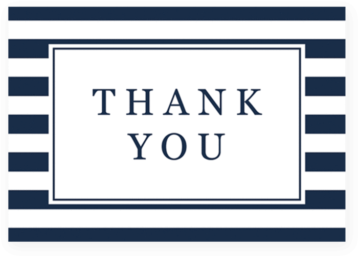 Bridal Shower Thank You Cards - Parallel Clipart (819x1024), Png Download