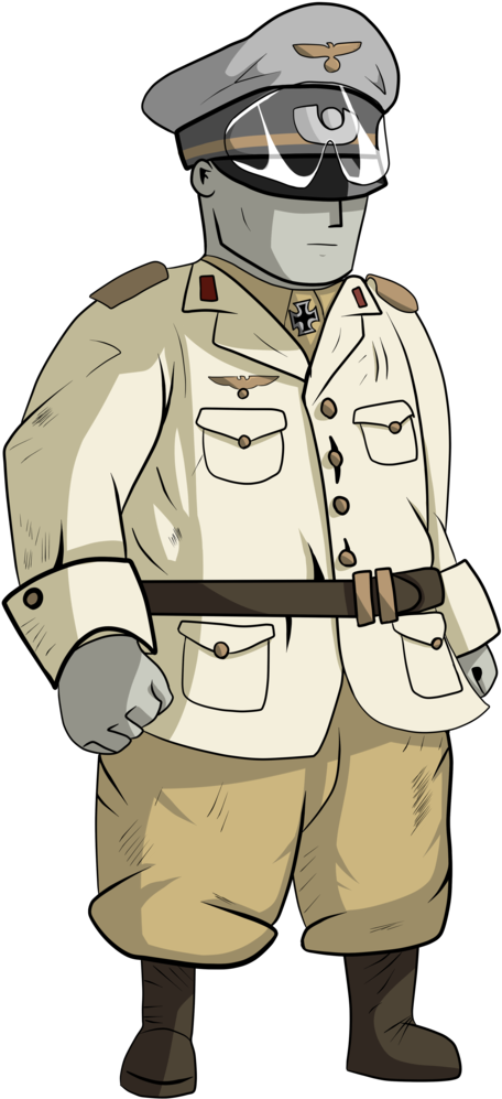 Soldiers Clipart Army General - Erwin Rommel Art - Png Download (730x1095), Png Download