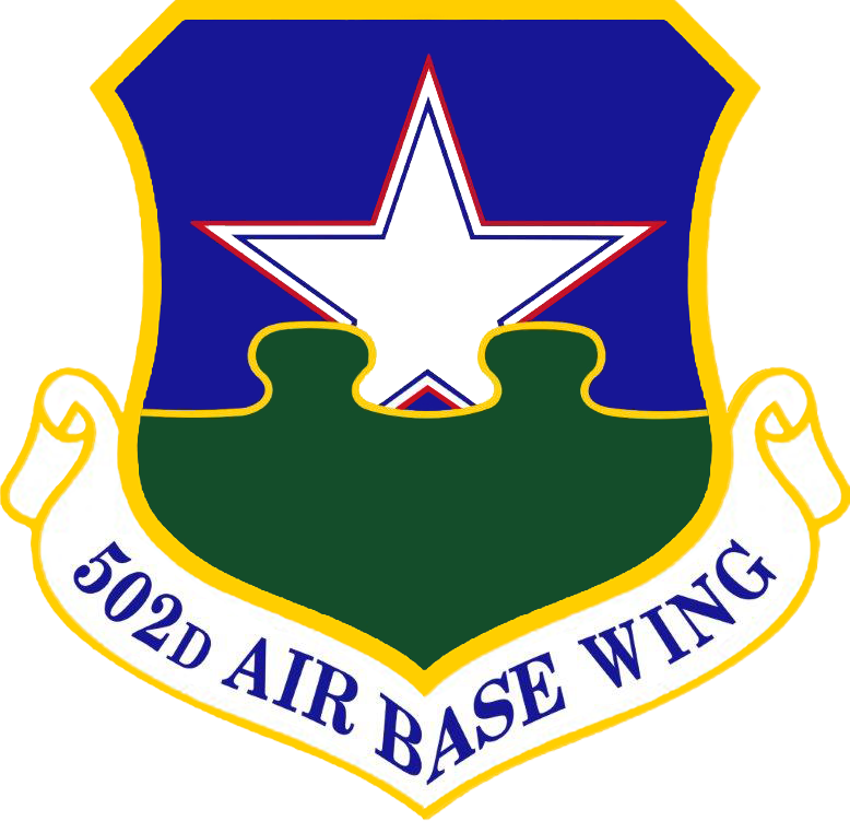 #502d Air Base Wing Is A Usaf Unit That Provides Installation - Air Force Clipart (778x751), Png Download