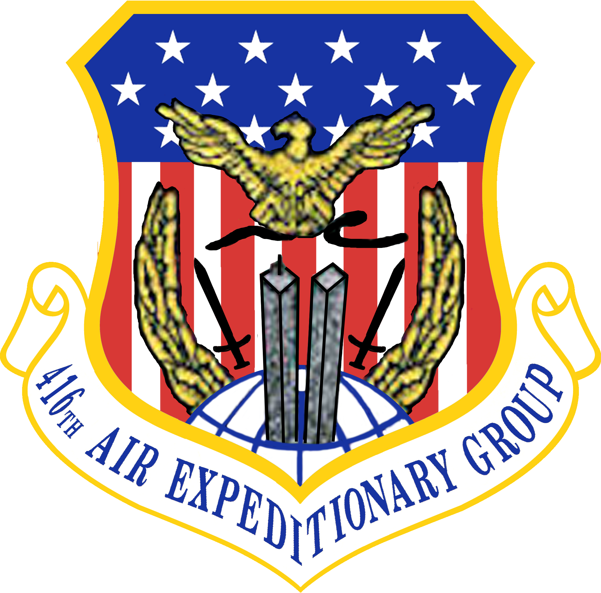 416th Air Expeditionary Group - Air Force Clipart (2065x2038), Png Download