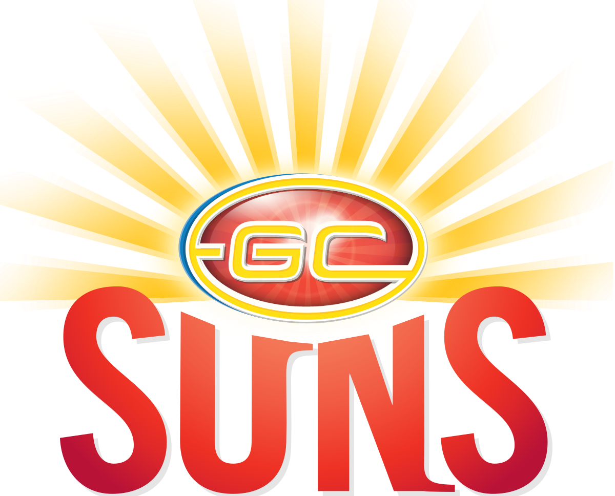 Gold Football Club Wikipedia - Gold Coast Suns Logo Clipart (1200x968), Png Download