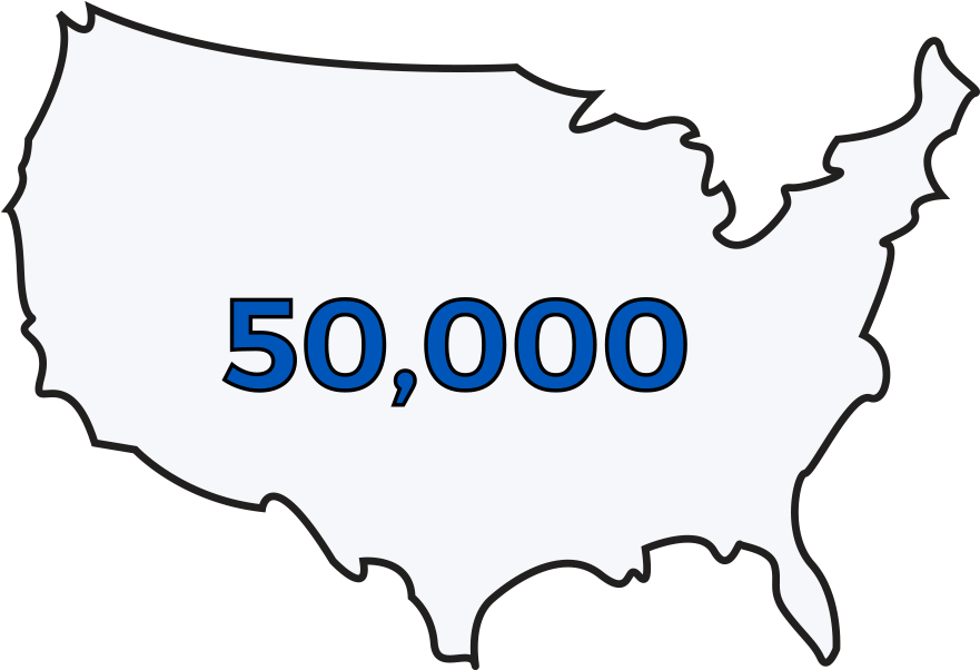 The Average American's Total Carbon Footprint Is Approximately Clipart (880x880), Png Download