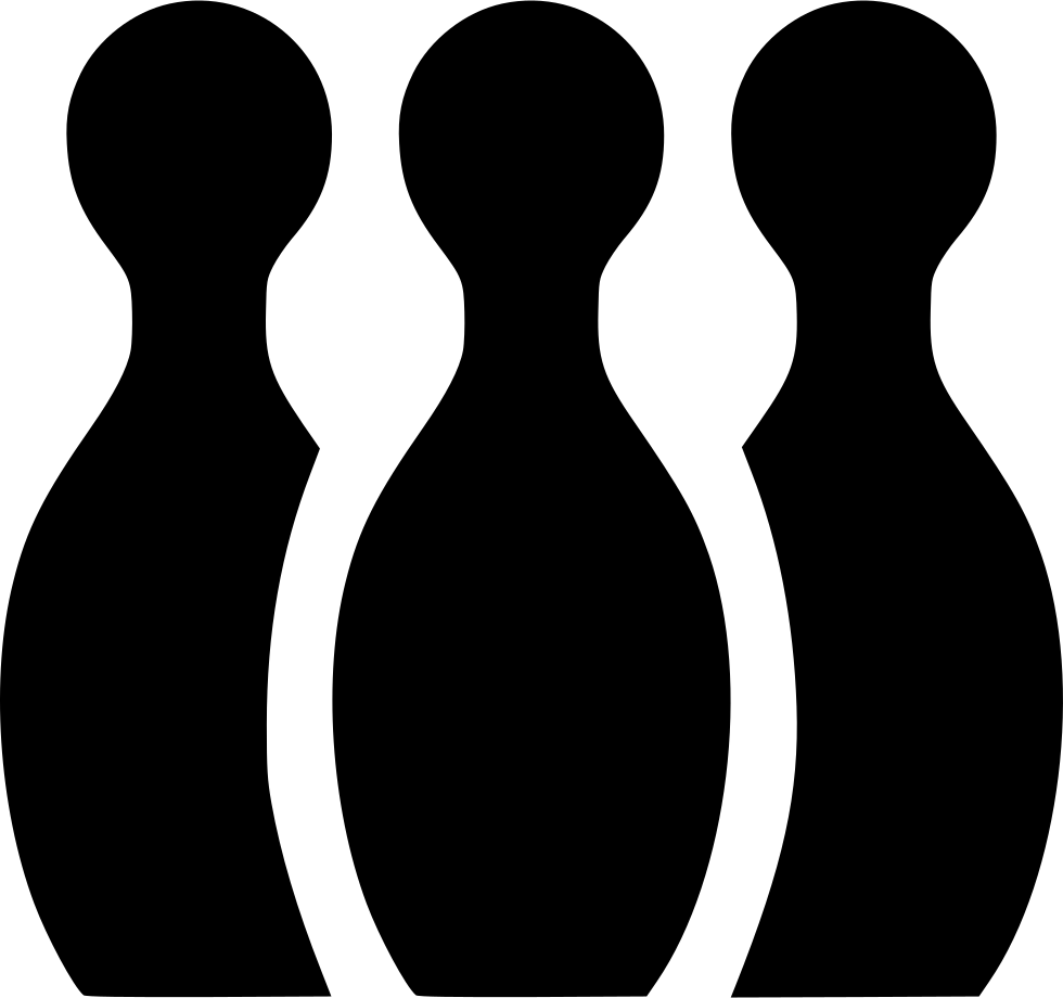 Bowling Clipart Bottle - Ten-pin Bowling - Png Download (980x920), Png Download