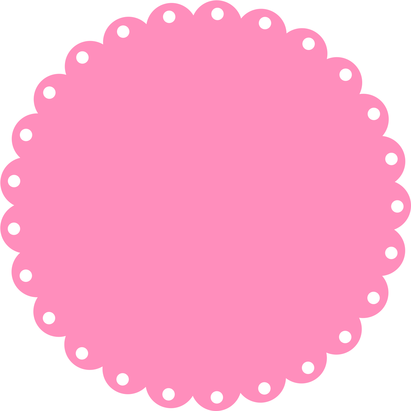 Bordes Y Marcos Del Clipart De Unicornios Para Scrapbook - Circle Blue Ribbon Design - Png Download (1600x1600), Png Download