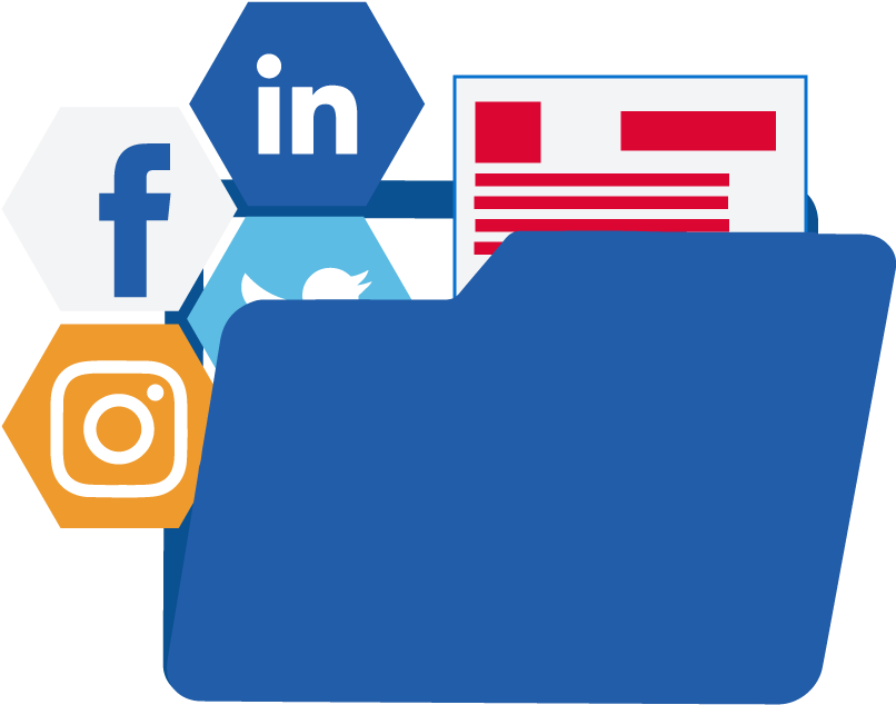 Want To Translate A Print Piece To Social Media Posts Clipart (824x640), Png Download