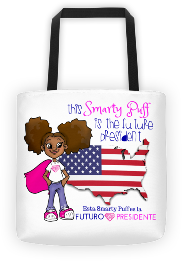 Future Girl President Tote Bag - Tote Bag Clipart (600x600), Png Download